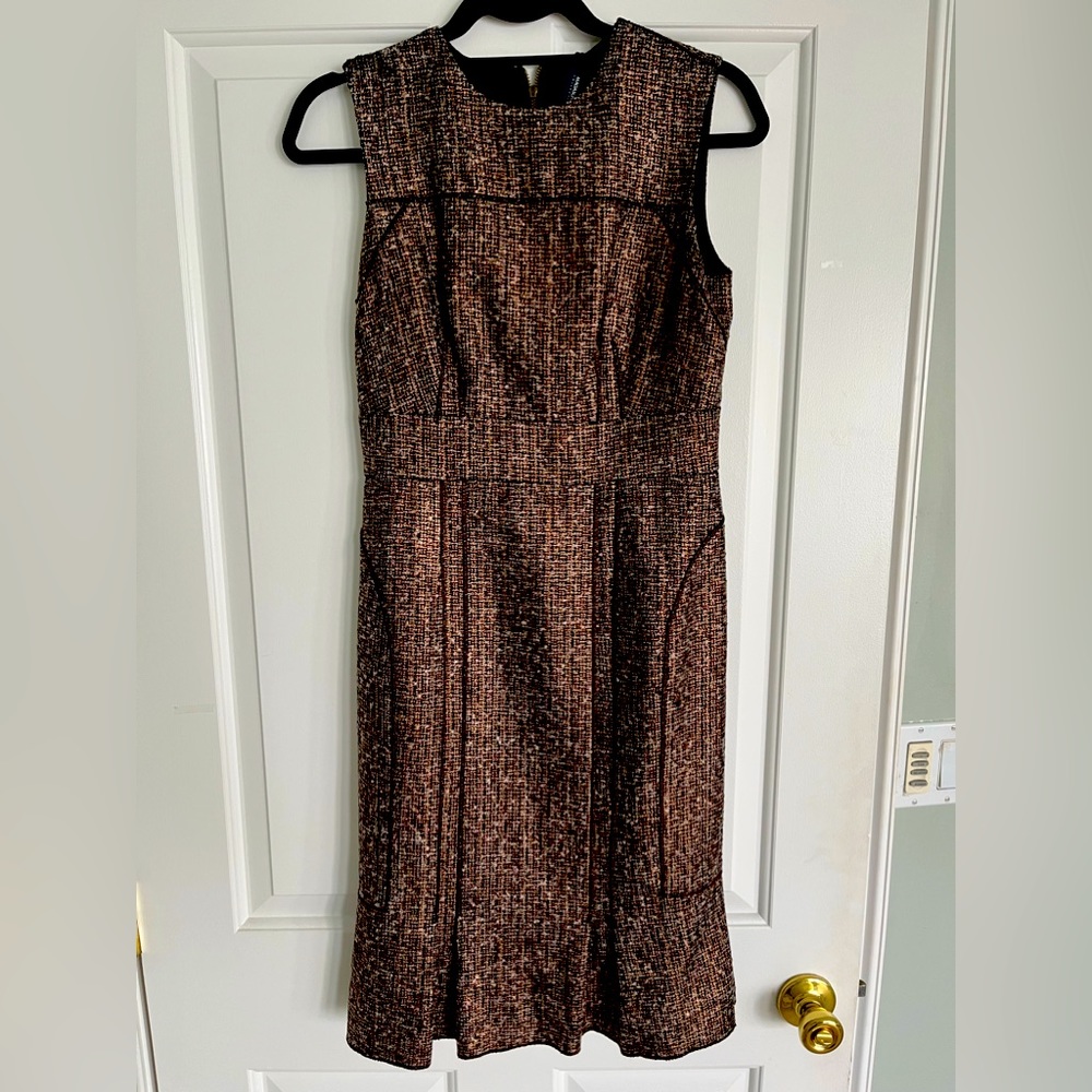 Magaschoni Copper Fall Dress